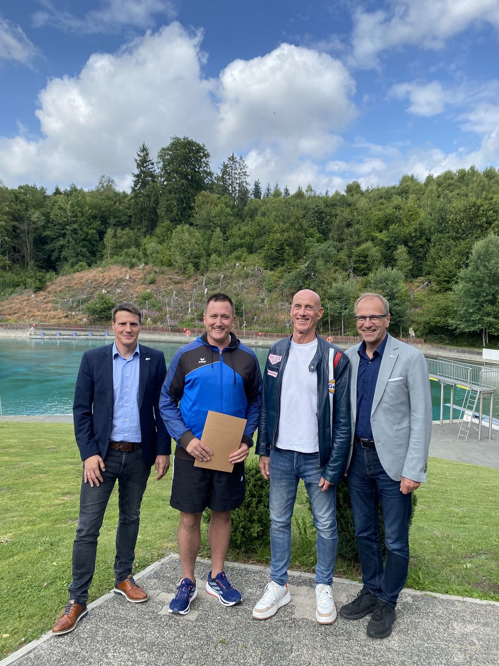Abschied vom langjährigen Schwimmmeister 