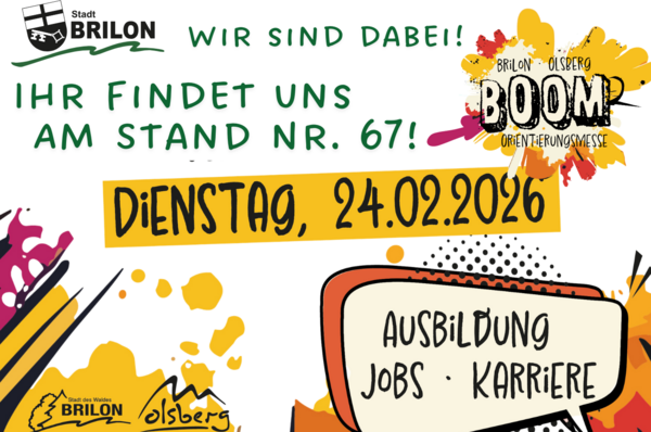 Boom Ausbildungsmesse 2026
