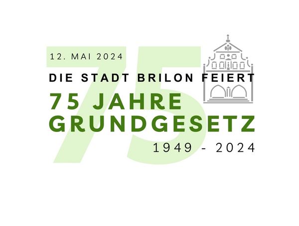 Logo 75 Jahre Grundgesetz