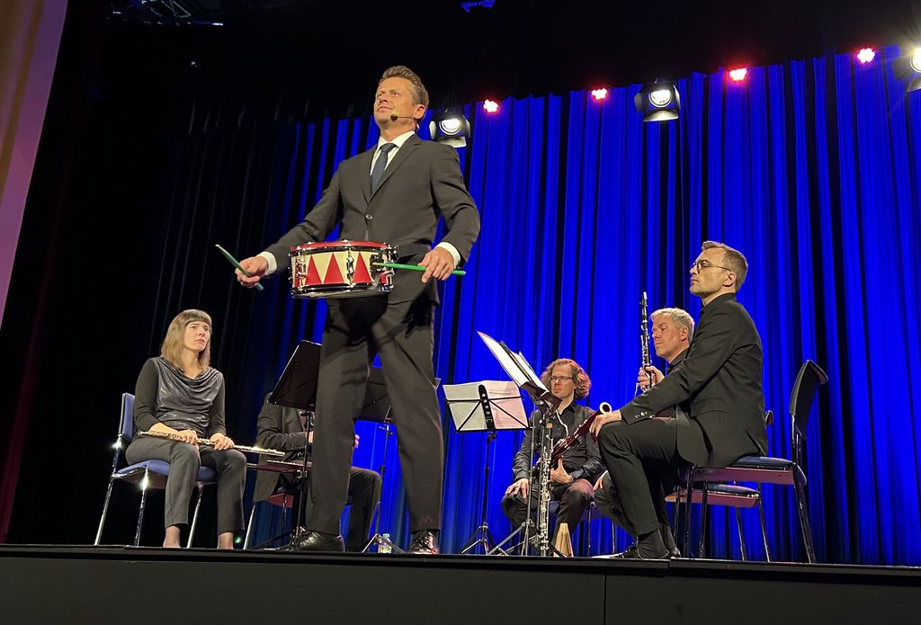Das Ensemble OPUS 45 mit Roman Knižka
