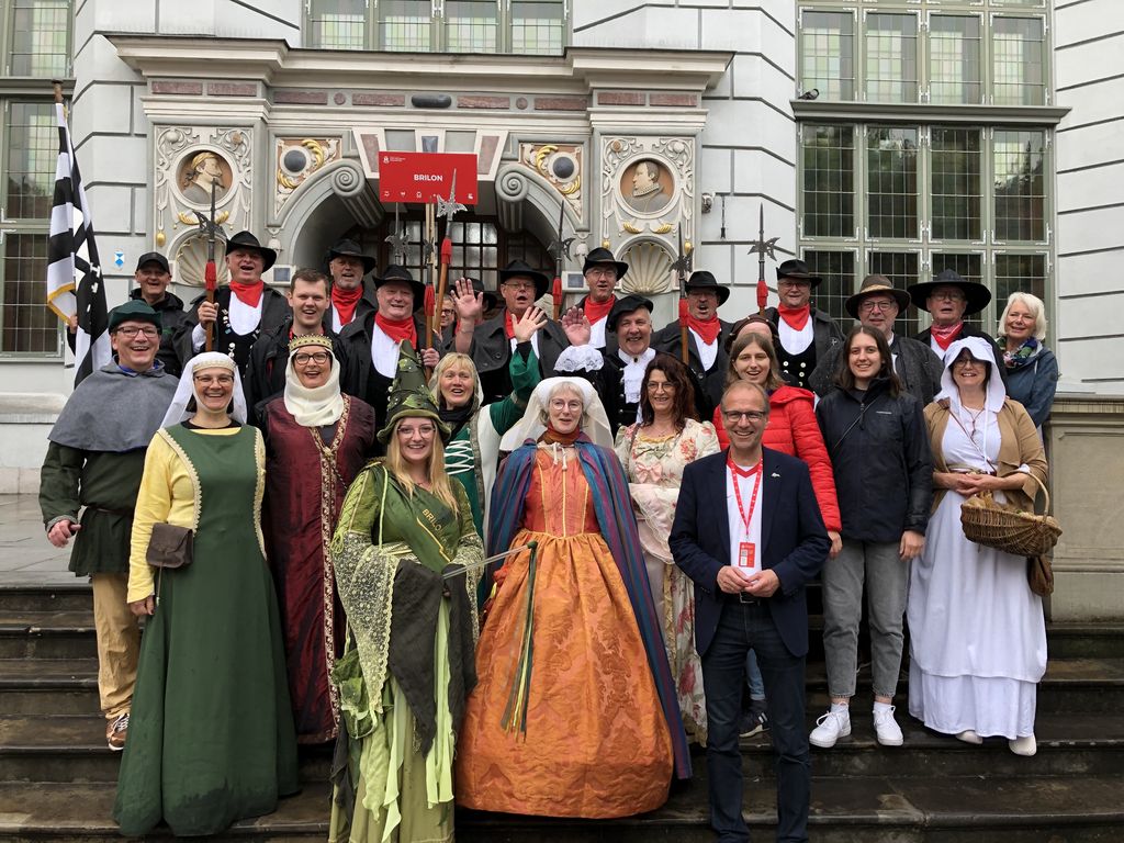 Gruppenbild Delegation Brilon Hansetag