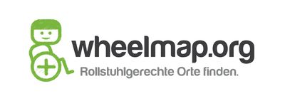 Link zu Wheelmap: Rollstuhlgerechte Orte finden