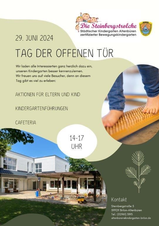 Tag der offenen Tür im Kindergarten Altenbüren