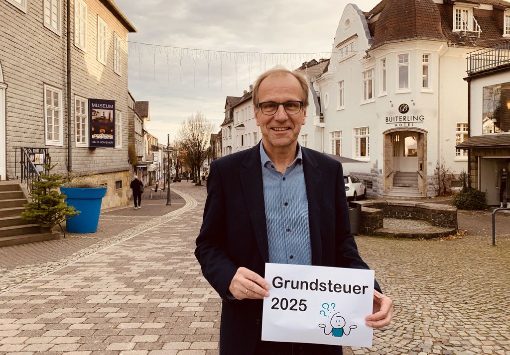 Bürgermeister Dr. Bartsch lädt ins Bürgerzentrum Kolpinghaus zum Bürgergespräch zur neuen Grundsteuer und weiteren Themen am 02.12.2024 ein