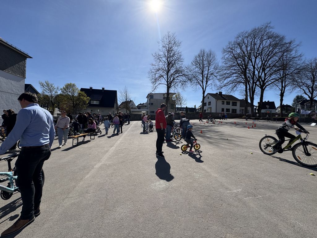 Rückblick Kinderfahrradbörse in Brilon