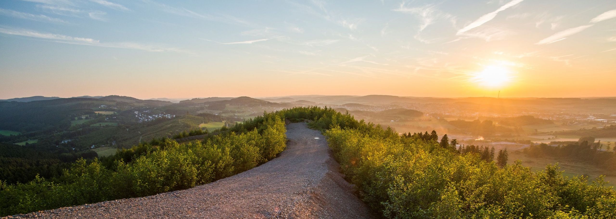 Geologischer Sprung - Aussicht vom Bilstein