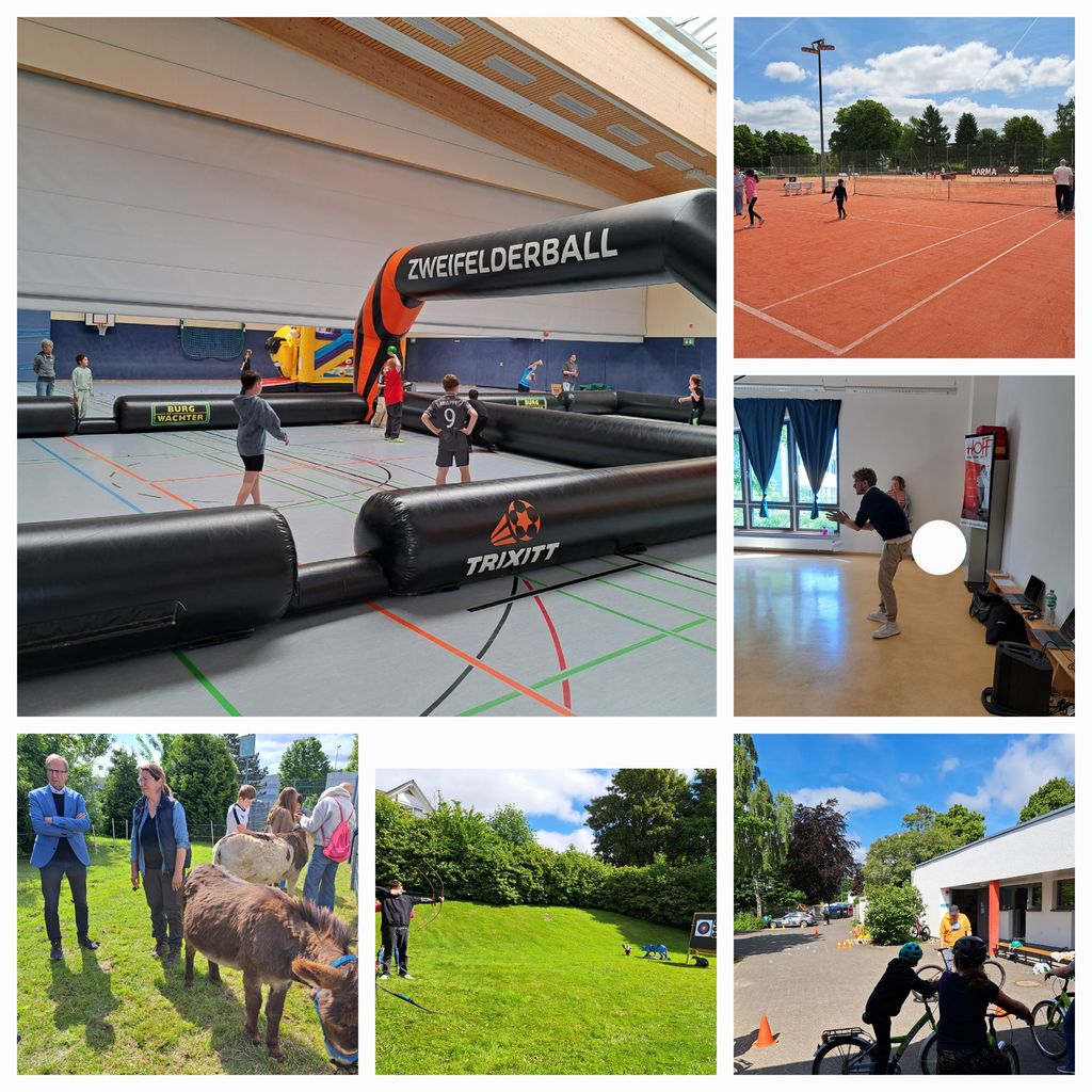 Sportarten auf dem Sportfest