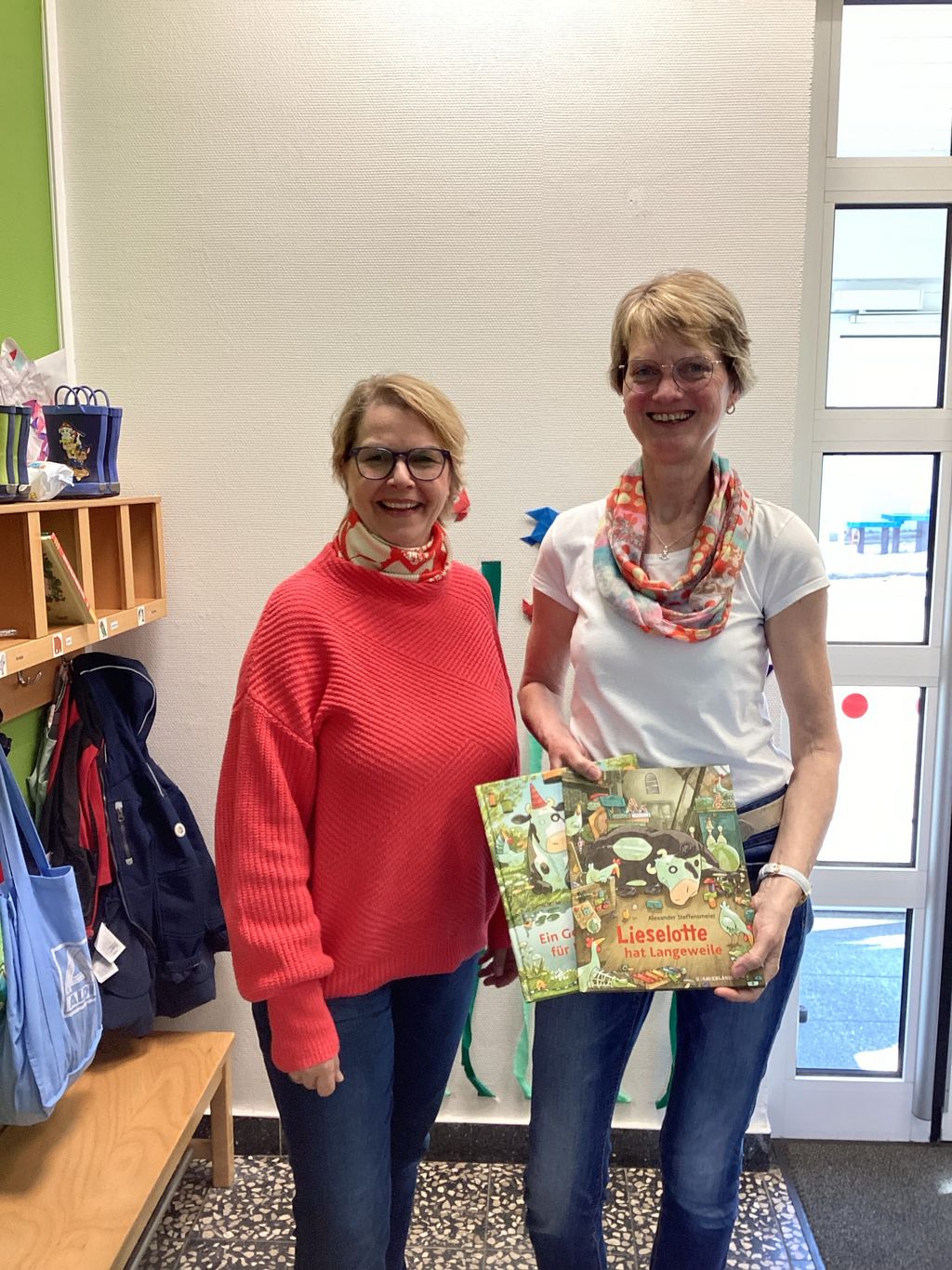 Vorlesepatin im Kindergarten Scharfenberg