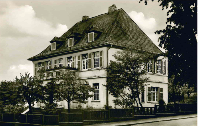 Haus Goldberg um 1960