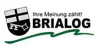 Logo Bürgerbeteiligungsplattform Brialog / Verlinkung zur Internetseite