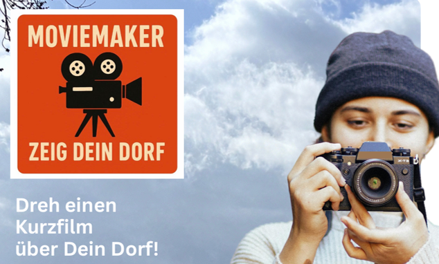Logo zum Wettbewerb Moviemaker-Zeig dein Dorf